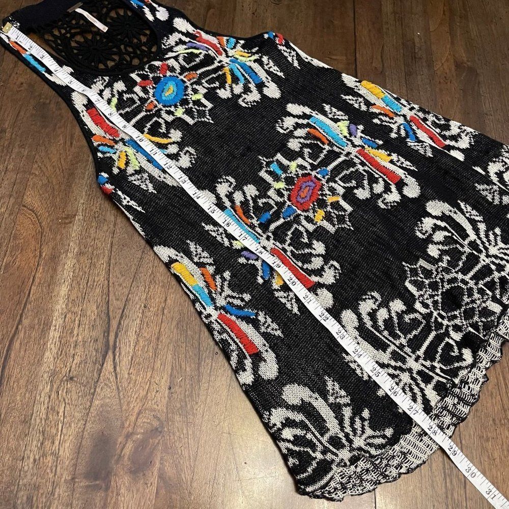 Free People Flower Power Tunic Black - Picture 9 of 10